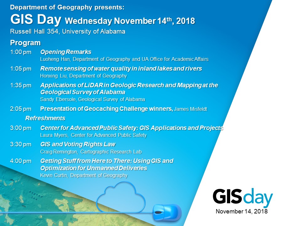 GIS Day 2018 Program of Events